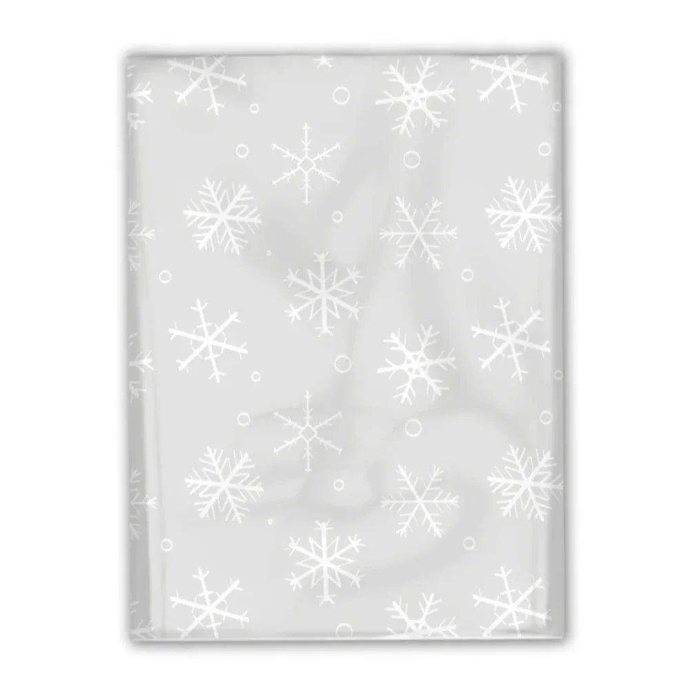 10 Snowflake Polymailers 10x13